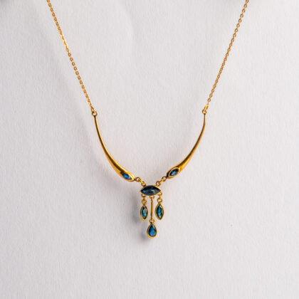 18k yellow gold necklace